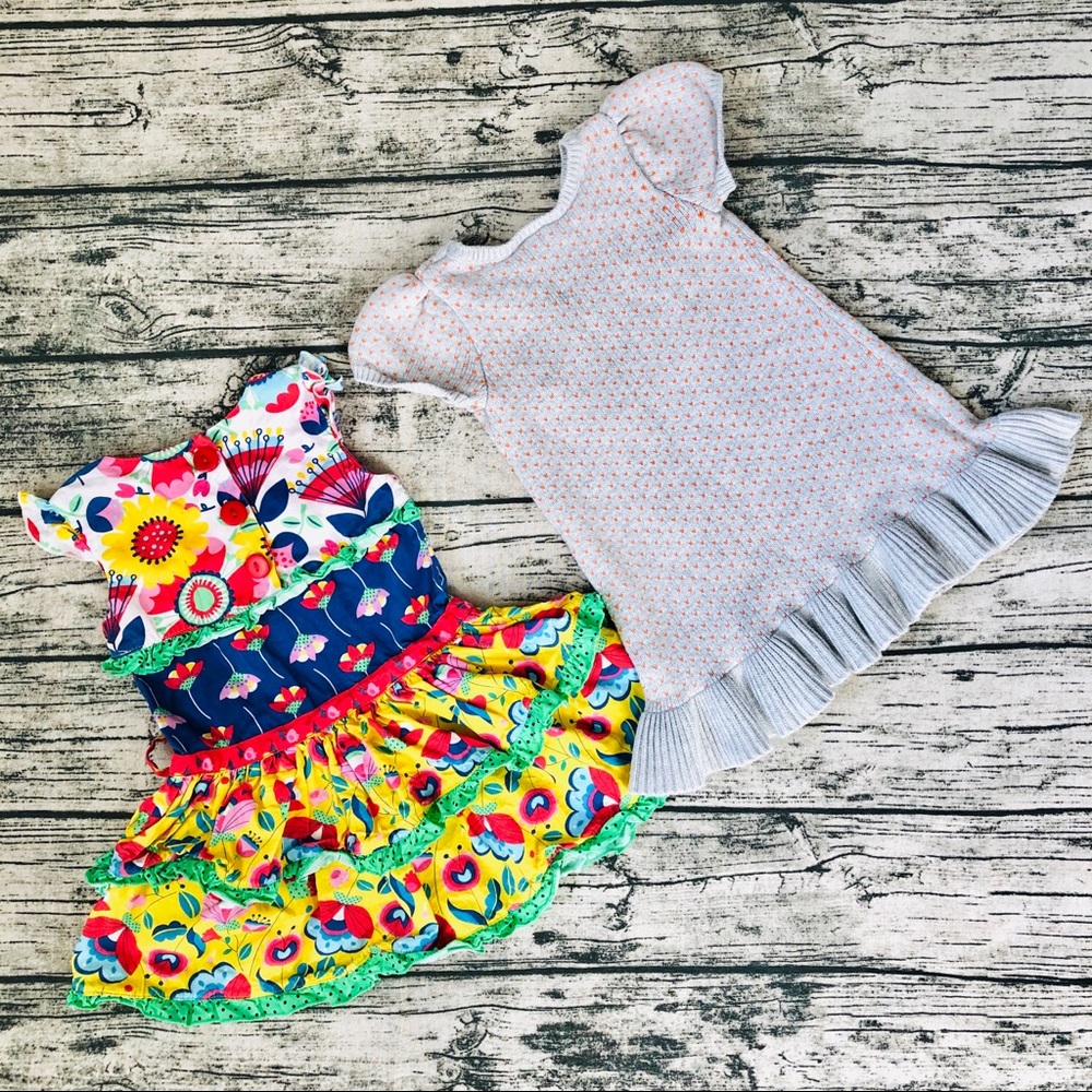 HOST PICK💘Bundle Of Toddler Girls Cute Dresses_2T - Picture 2 of 8